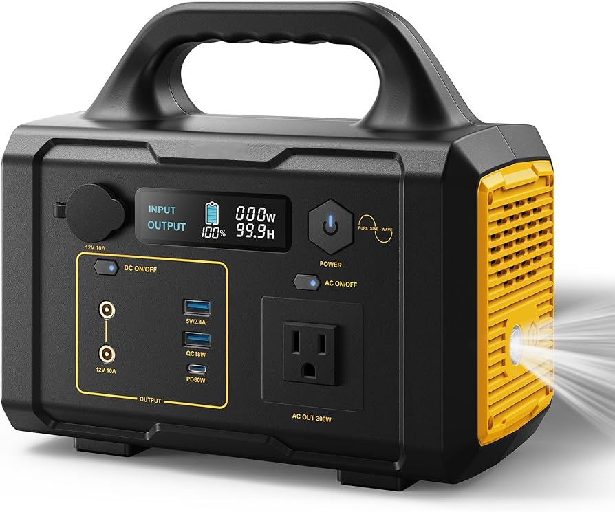 Amazon.com: Portable Power Station, 300W Solar Generator